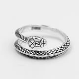 Serpentello - Lille slange ring (Sølv)
