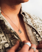 Cerchio - Hammered Halskæde (Sølv)